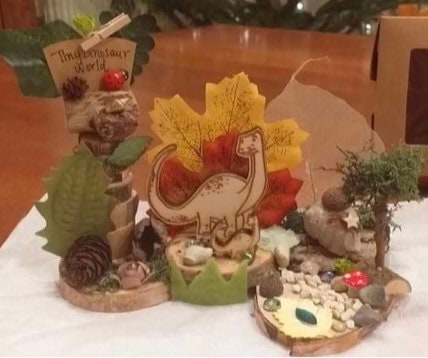 DIY Tiny Dinosaur World kit craft kit