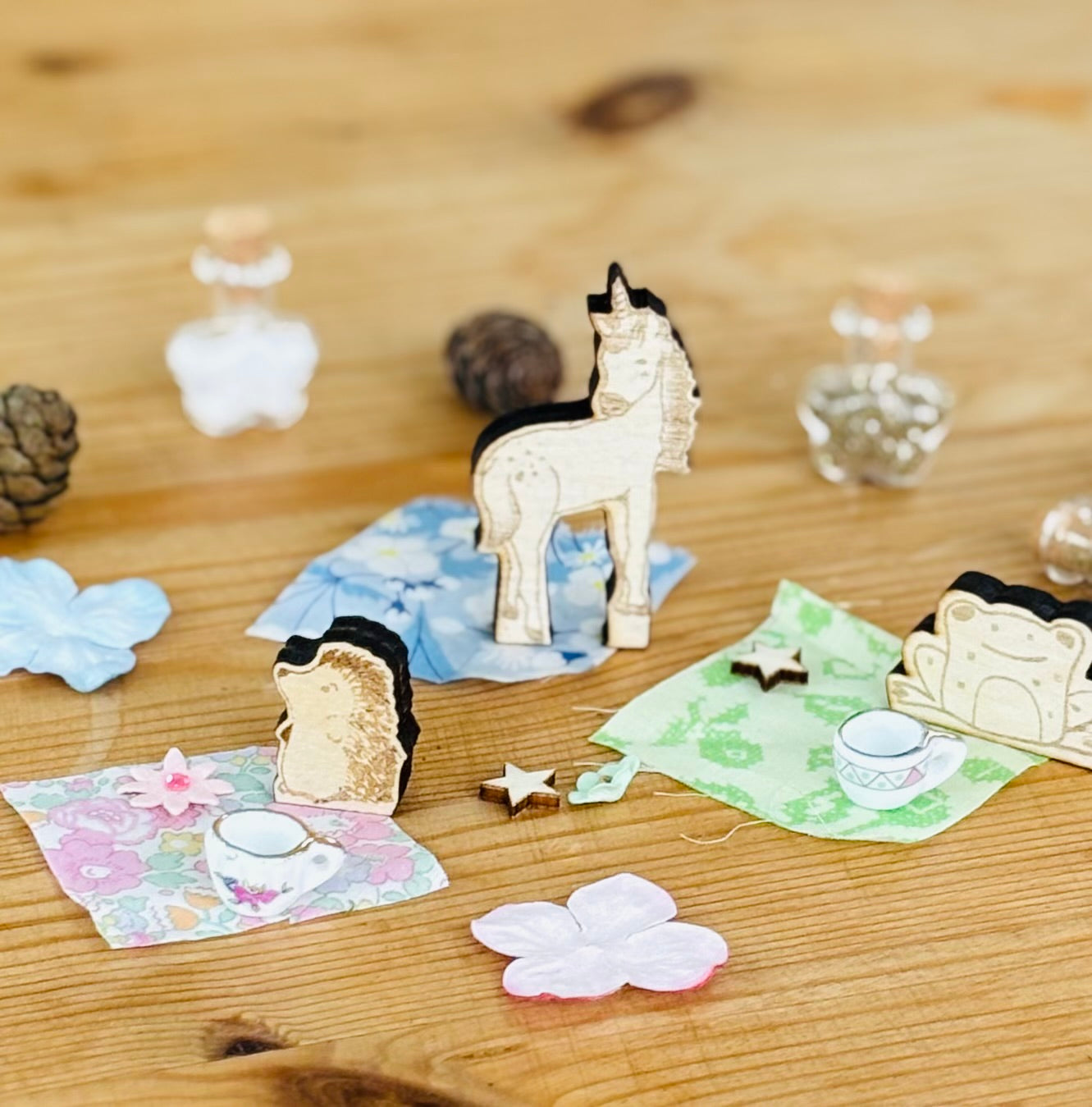 Unicorn and stardust set