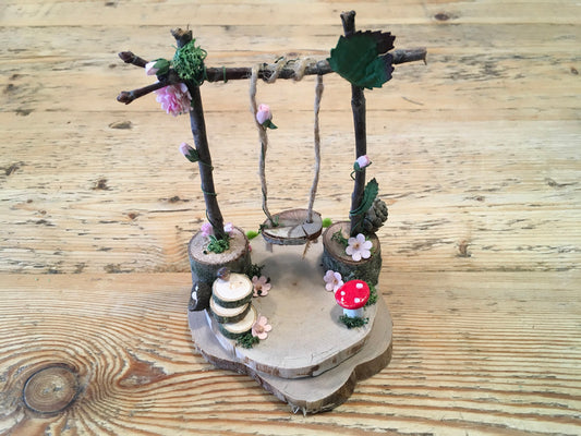 DIY Fairy Garden Swing kit