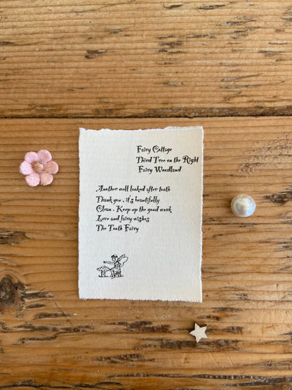 The Tooth Fairy Letter Set