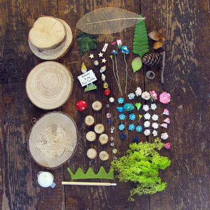 Diy fairy garden kit in collaboration with 'Pixie land" with limited edition Pixie from “ Pixieland “ only 4 left