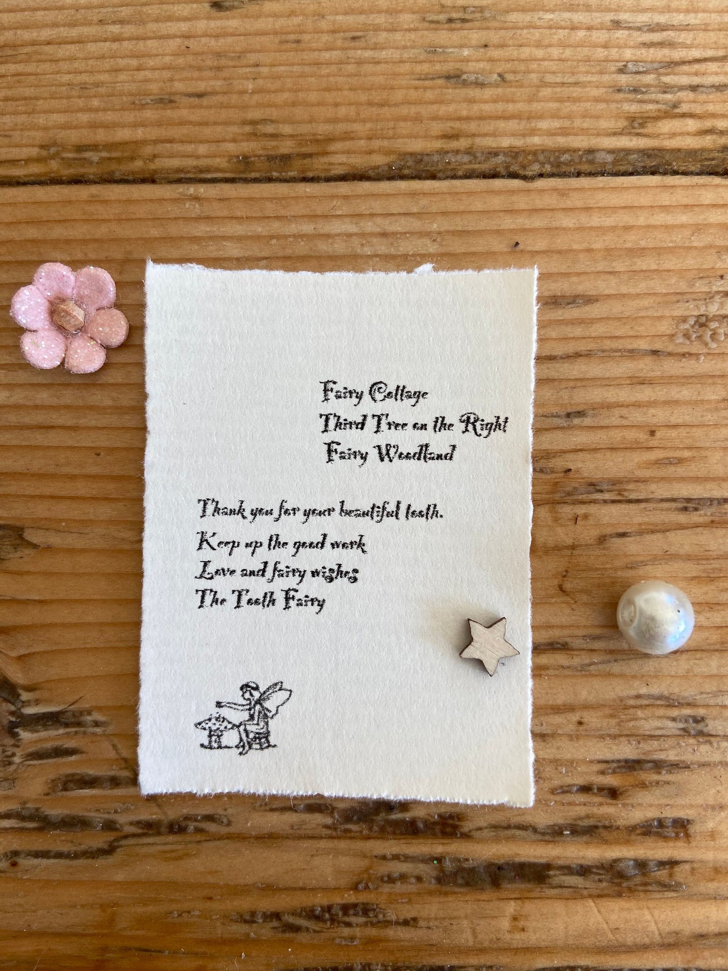 The Tooth Fairy Letter Set