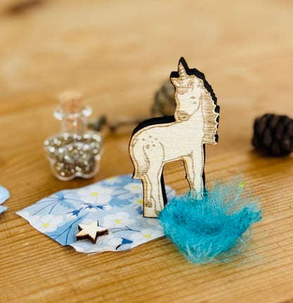 Unicorn and stardust set