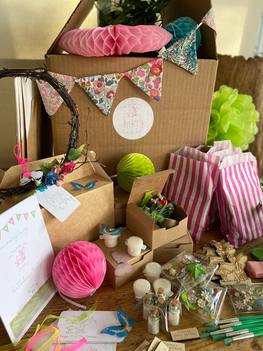 DIY Fairy Garden Complete 'Party in a Box'