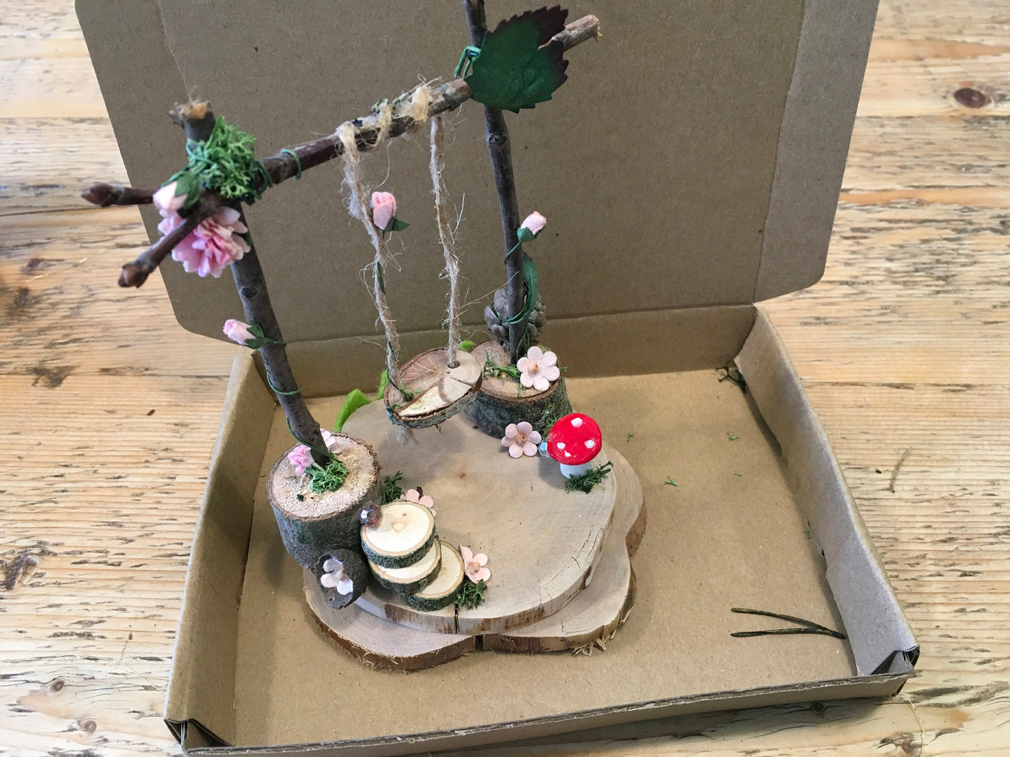 DIY Fairy Garden Swing kit